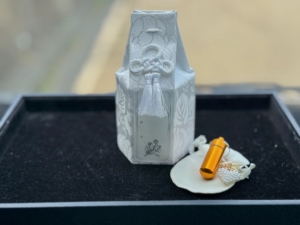 セキセイインコ　火葬